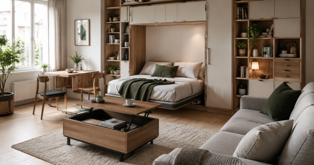 Organización Hogar: Ideas Para Ahorrar Espacio 3 muebles multifuncion