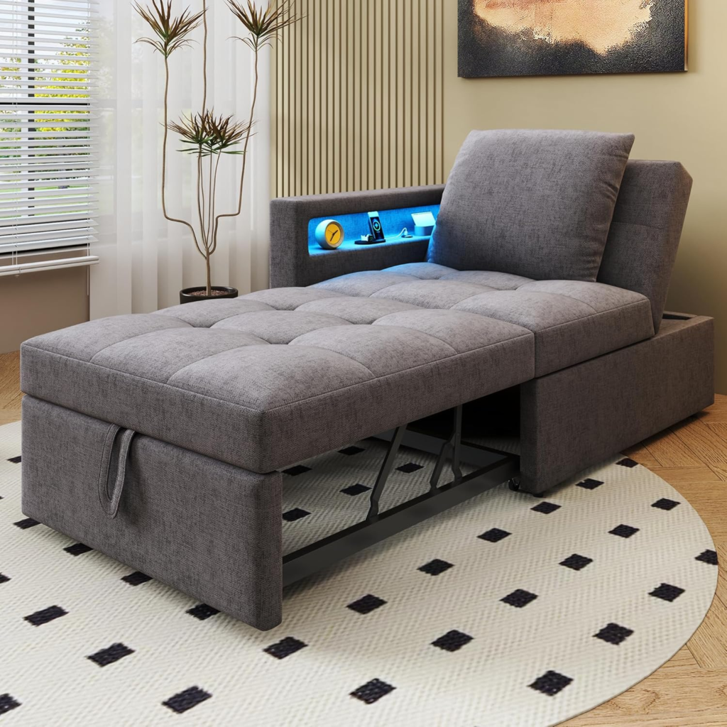 Mejores Muebles Multifunción Para Pisos Pequeños 12 sofa cama compacto