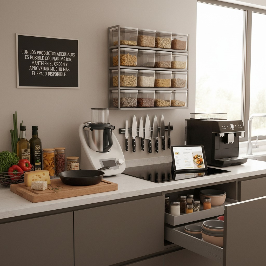 Cocina Pequeña: Ideas para Aprovechar Mejor el Espacio 1 Cocina Pequeña: Ideas para Aprovechar Mejor el Espacio