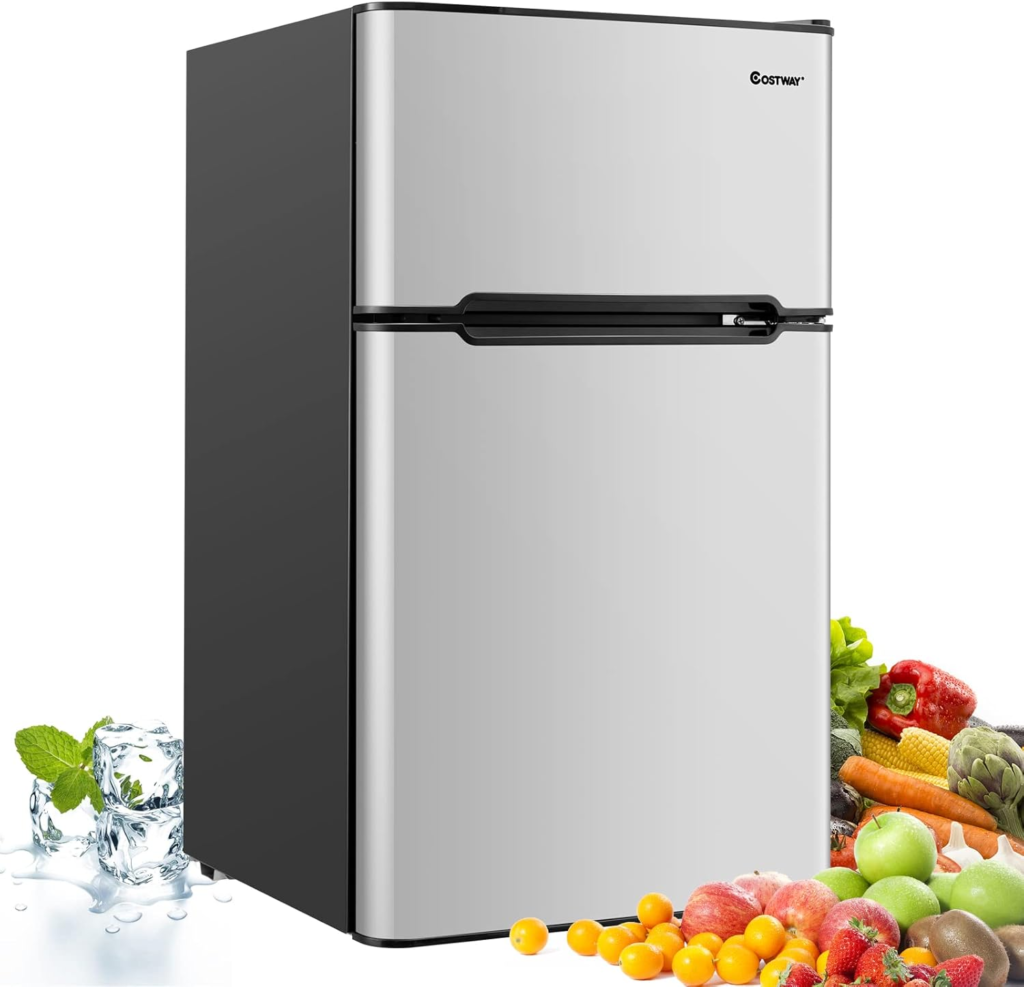 Electrodomésticos Esenciales para Cocinas Pequeñas 11 Mini frigorífico
