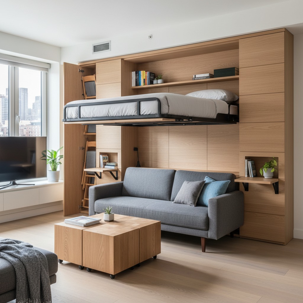 6 Muebles que ahorran espacio