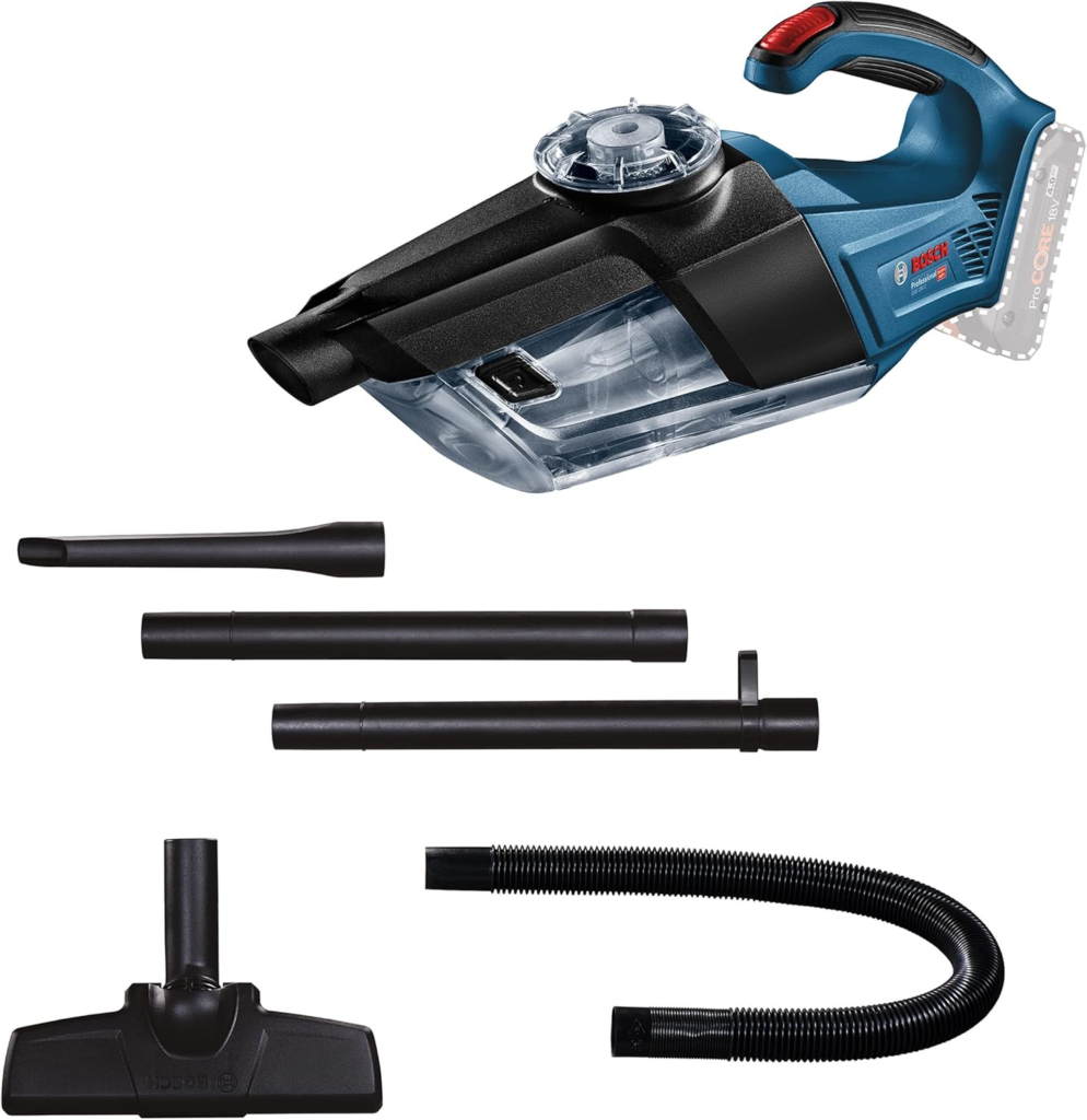 Cómo Mantener la limpieza en un Piso Pequeño 7 Bosch Professional 18V System aspirador manual a batería